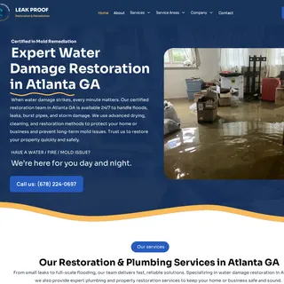 Leak Proof Restoration