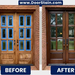 Door Stain - Door Refinishing & Restoration in Atlanta - Wood Staining & Finishing of Georgia