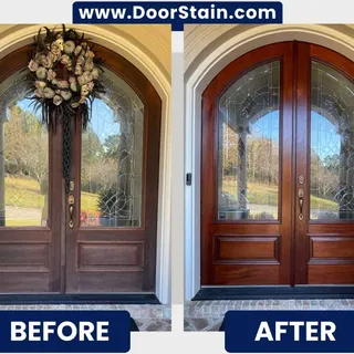 DC Wood Door Refinishing Restoration