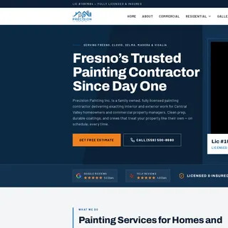 Precision Paint Co. | Fresno’s Painting Experts