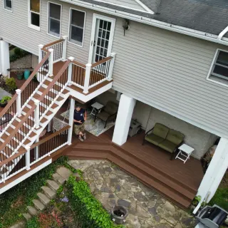 Eric’s Custom Decks & Outdoor Living/ Pergola & Porches Design Build By VM Power