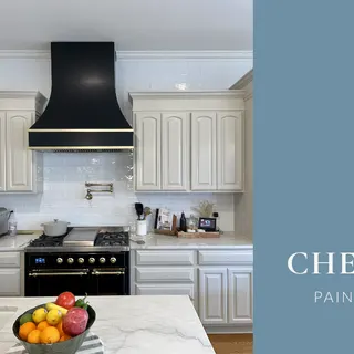 Checkered Chair Painted Cabinets & Furniture